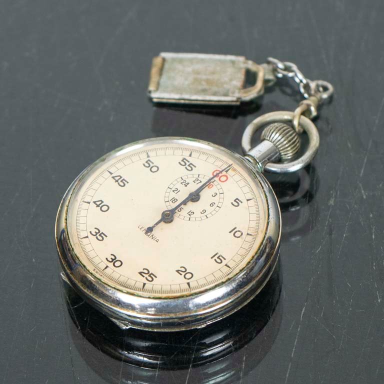 Cronómetro Mecánico Soviético Lemania Vintage - 5 cm
