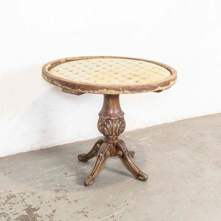Lote siguiente: Mesa de sala circular Luis XVI para restaurar