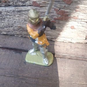 Lote de 6 Figuras de Plomo Barba Roja Siglo XX - imagen 5