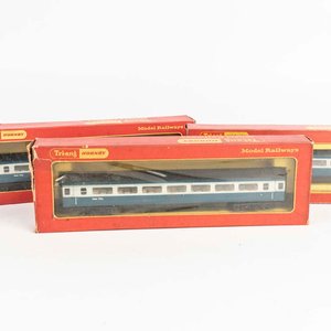3 vagones Tri-ang HORNBY en su caja original. - imagen 2