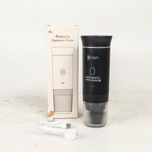 Lote siguiente: Molinillo Eléctrico Kopi Negro Portátil para Espresso