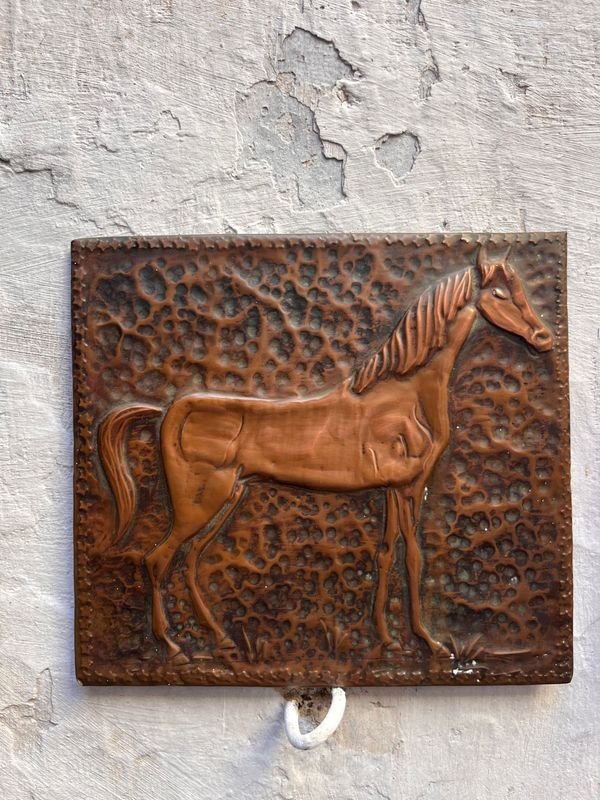 Lote anterior: Placa de cobre con diseño de caballo