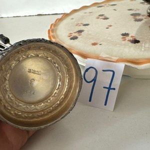 Set de Pinchos para Aperitivos "Frances" con Figura de Llama y Posafuente de Loza - imagen 2
