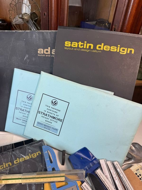 Gran lote de artículos de papelería vintage y nuevos - imagen 6