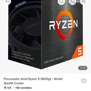 Procesador AMD Ryzen 5 5600GT con Gráficos Integrados - imagen 3