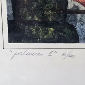 Serigrafía "Palaues 1" Firmada y Numerada 6/200 - imagen 3
