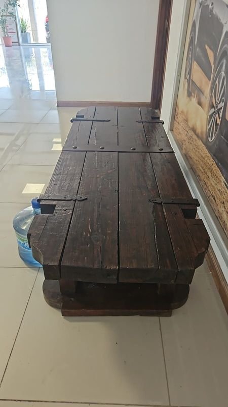 Mesa ratona en pino viejo de excelente calidad - imagen 2