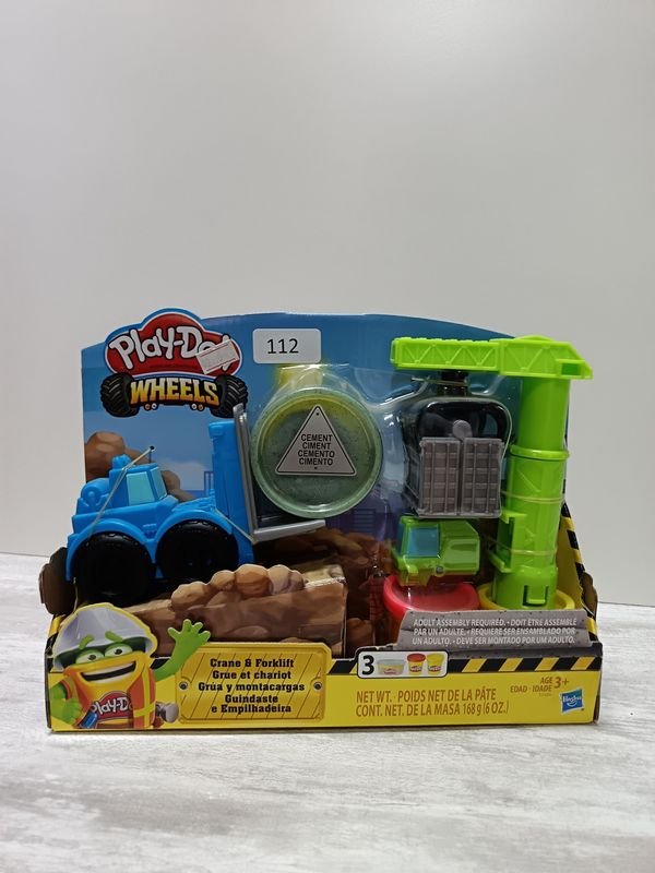 Lote siguiente: Conjunto de juguetes de construcción con Play-Doh
