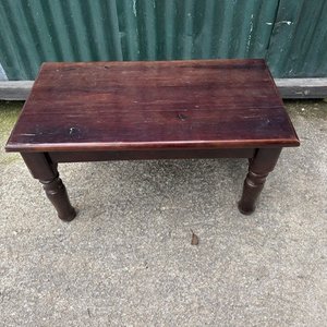 Mesa Ratona Rectangular de Madera Oscura - imagen 3