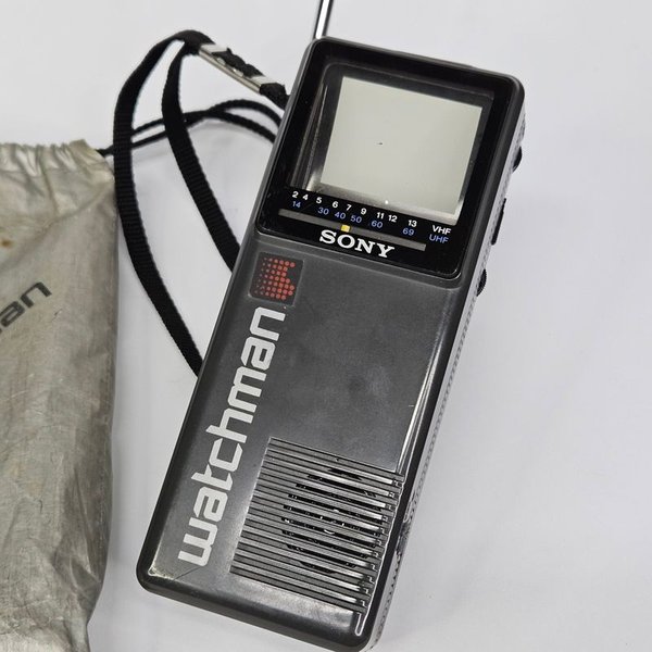 Sony Exclusivo Watchman, Radio Portátil con LCD y Antena - imagen 2