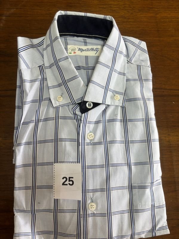 Camisa Martellotti Cuadros Talle S Nueva