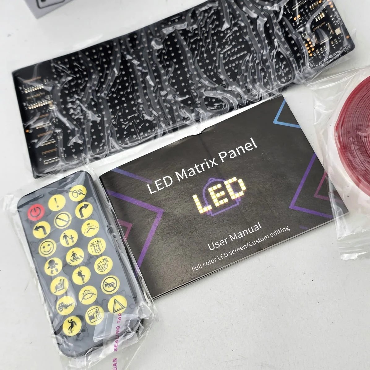 Panel de Matriz LED RGB con Control Remoto - imagen 2