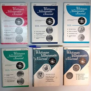 6 Revistas Whitman Numismatic Journal - Años 60s - imagen 1