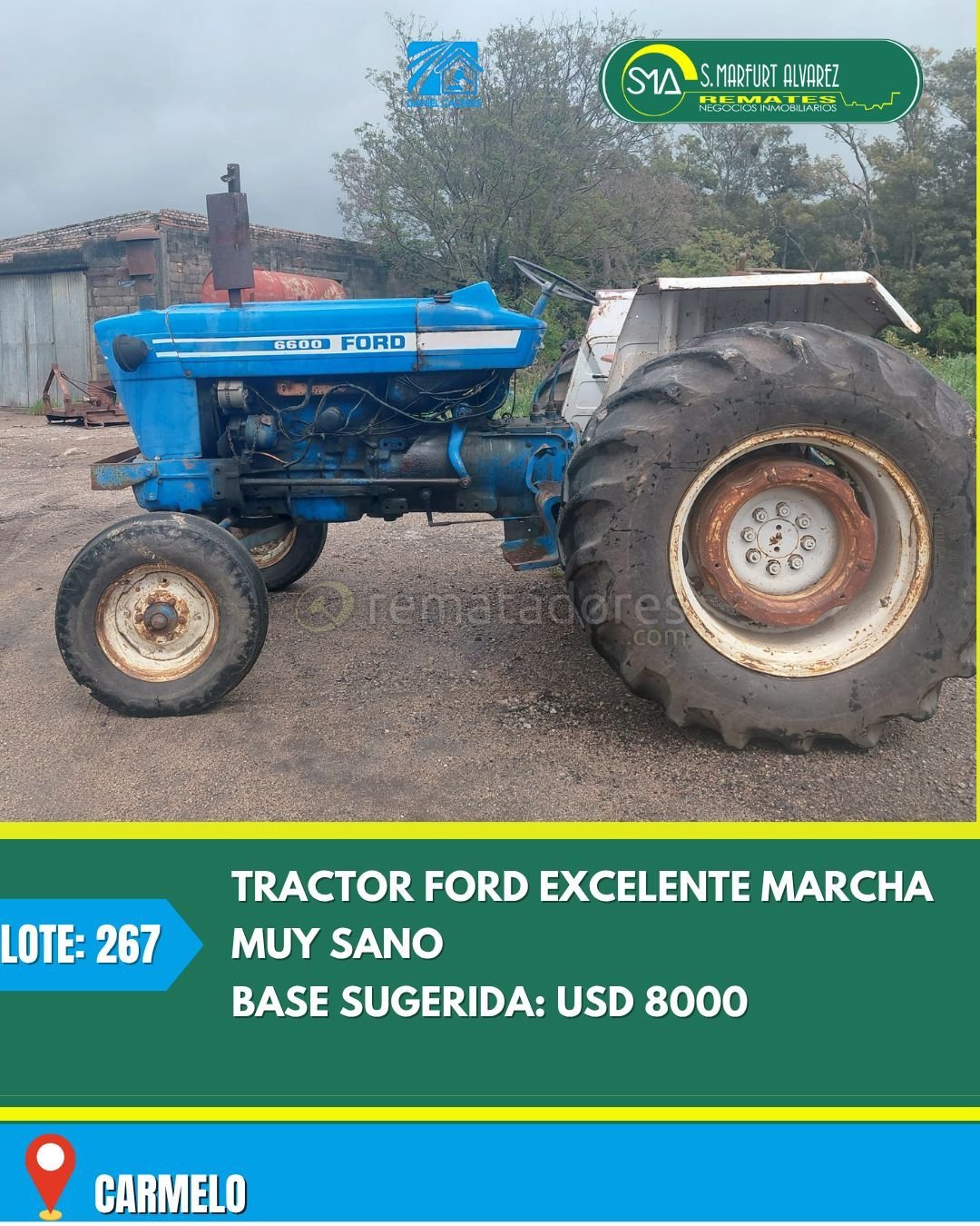 Tractor Ford 6500 Excelente Marcha