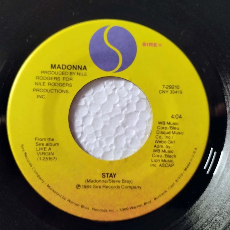 Vinilo de Madonna - Like a Virgin y Stay - imagen 4