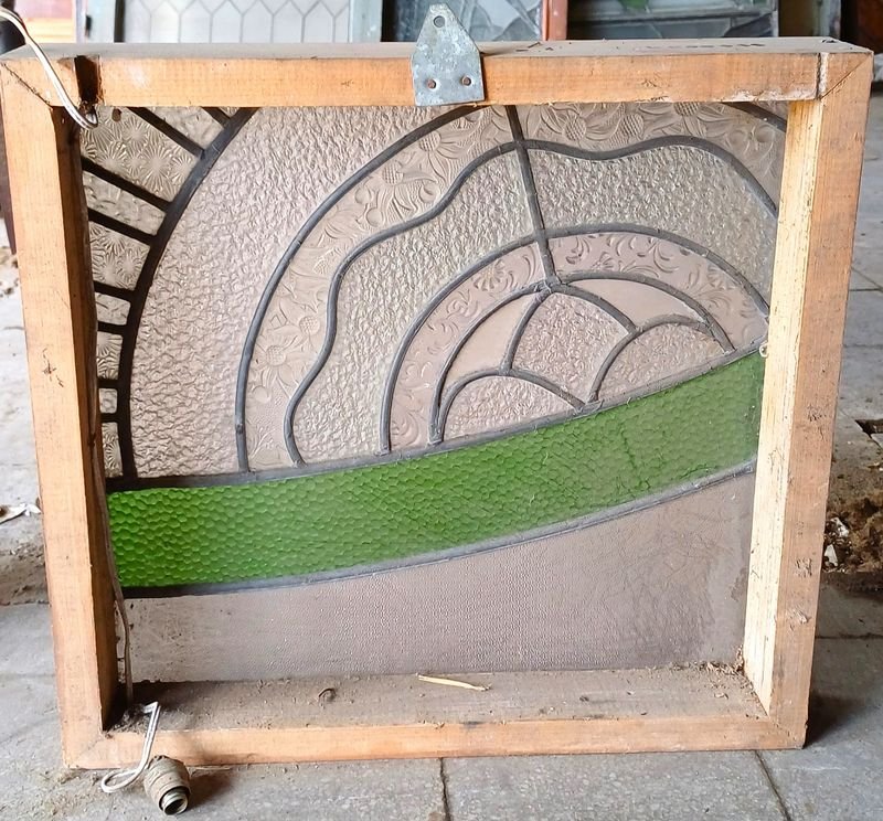 Panel de vitraux enmarcado - Arte y Decoración - imagen 5