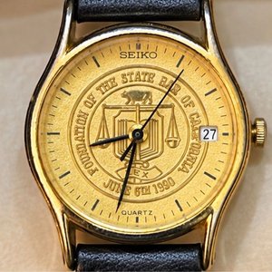 Lote anterior: Reloj Seiko Quartz Conmemorativo "State Bar of California" 1990