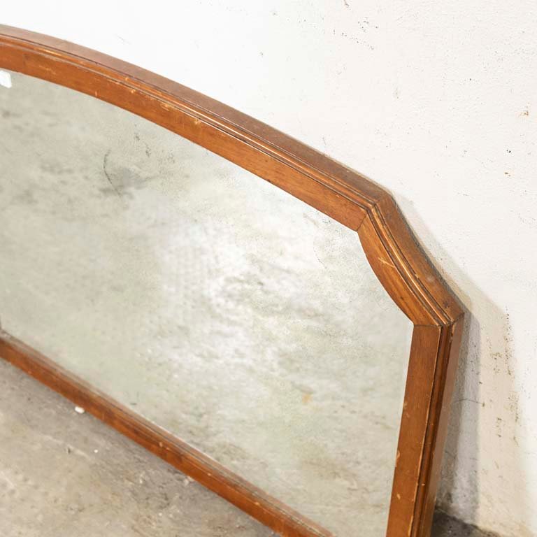 Espejo biselado con marco de madera - imagen 2