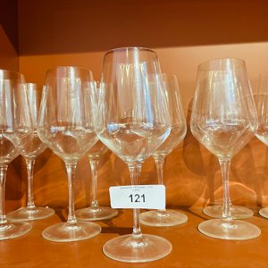 11 Copas de Vino de Cristal y 6 Vasos Shot - imagen 2