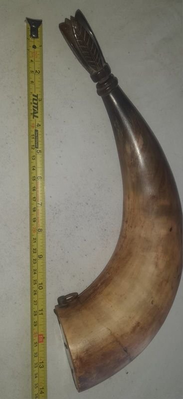 Antiguo chifle guampa para la venta - imagen 2