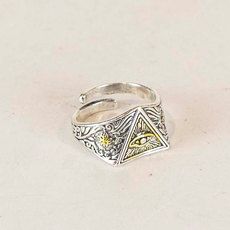 Lote anterior: Anillo Masonico con Emblema Triangular