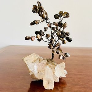 Lote de Árboles de Piedra, Agatas y Adornos Decorativos - imagen 4