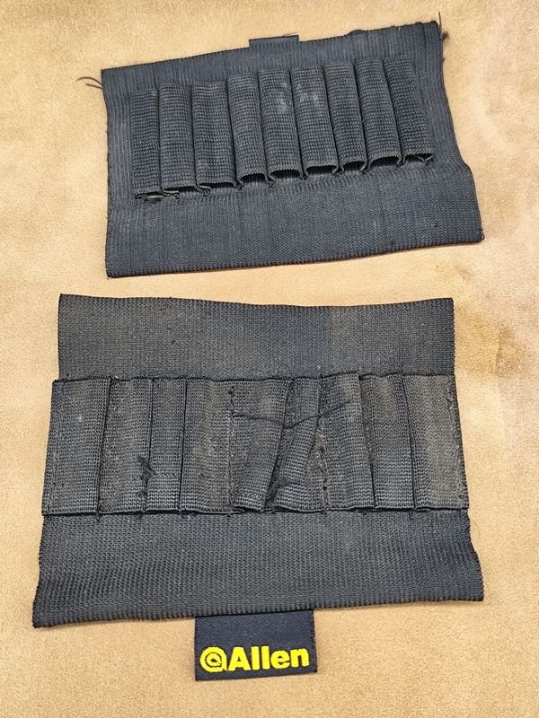 Lote siguiente: Cartucheras elastizadas para balas de rifle