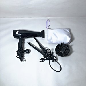 Lote siguiente: Secador de Pelo Philips DryCare Pro 2200W, Planchita, Difusor y Depiladora con Estuche