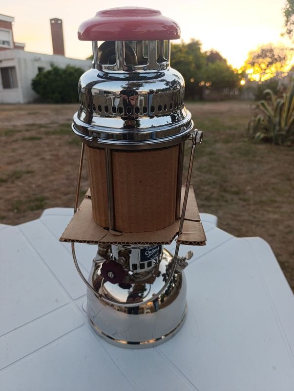 Lote siguiente: Lámpara de Camping FAROL OPTIMUS DE ACERO INOX