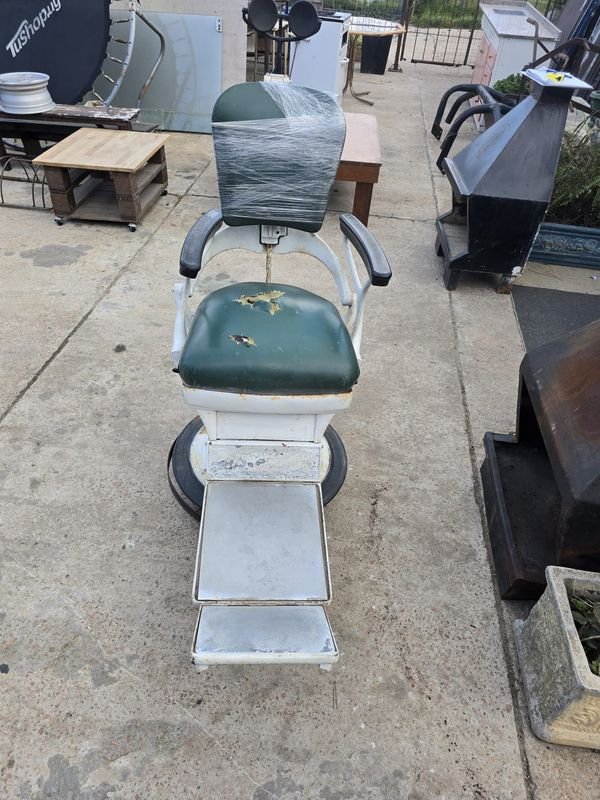 Sillón Dental o de Peluquero Vintage para Coleccionistas - imagen 1
