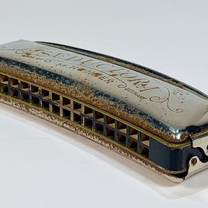 Armónica Seductora Alemana Vintage con Estuche - imagen 3