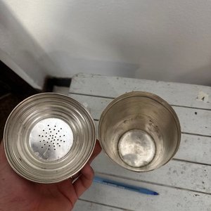 Lote de 2 Cocteleras Metálicas Plateadas - imagen 7