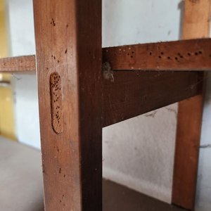Estantería Grande de Madera Pino Blanco con 7 Niveles - imagen 6