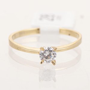 Lote anterior: Anillo Solitario Oro 18k con Circonia