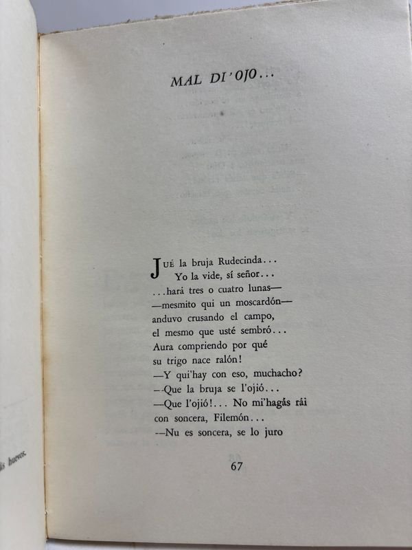 Libro de Poemas Camperos de Pedro C. De Maria - 1955 - imagen 5