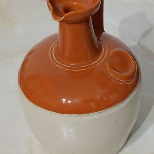 Jarra de Gres Ye Monks Whisky - Cerámica Escocesa Años 70 - imagen 2