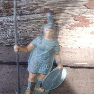 Lote de 6 Figuras de Plomo Barba Roja Siglo XX - imagen 4