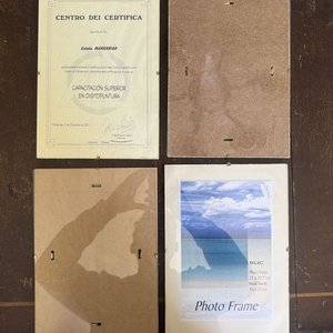 Lote siguiente: Set de 4 Portarretratos con Certificado