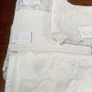 Lote de 6 Cortinas con Diversas Texturas y Medidas - imagen 10