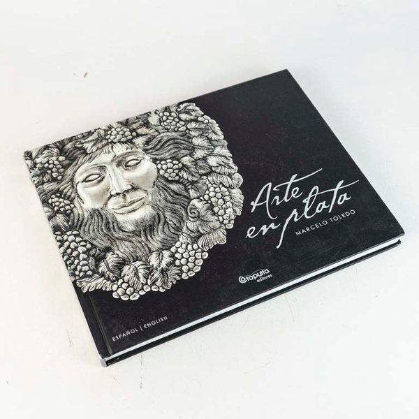 Libro de Arte en Plata por Marcelo Toledo, Tapa Dura - imagen 1