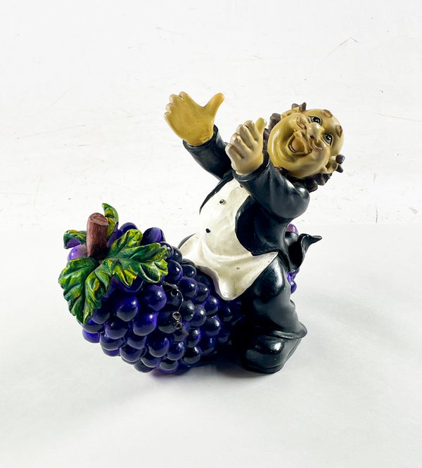 Porta Botella Original Figura Personaje con Uvas - imagen 1