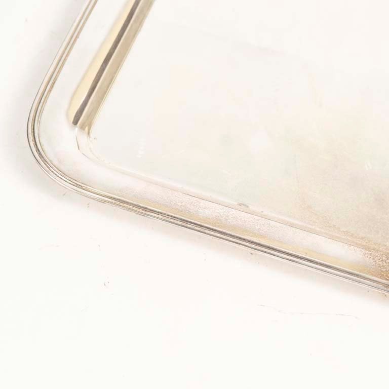 Bandeja de platina rectangular para decoración - imagen 2
