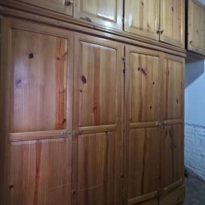 Importante Placard de Madera con Alzada - imagen 3