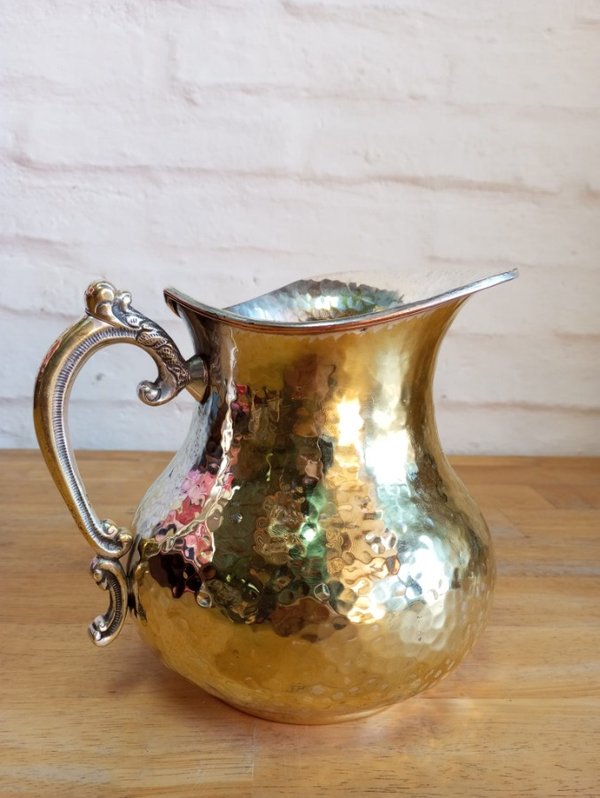 Jarra pulida de 18 cm de alto, una reliquia bronceada - imagen 4