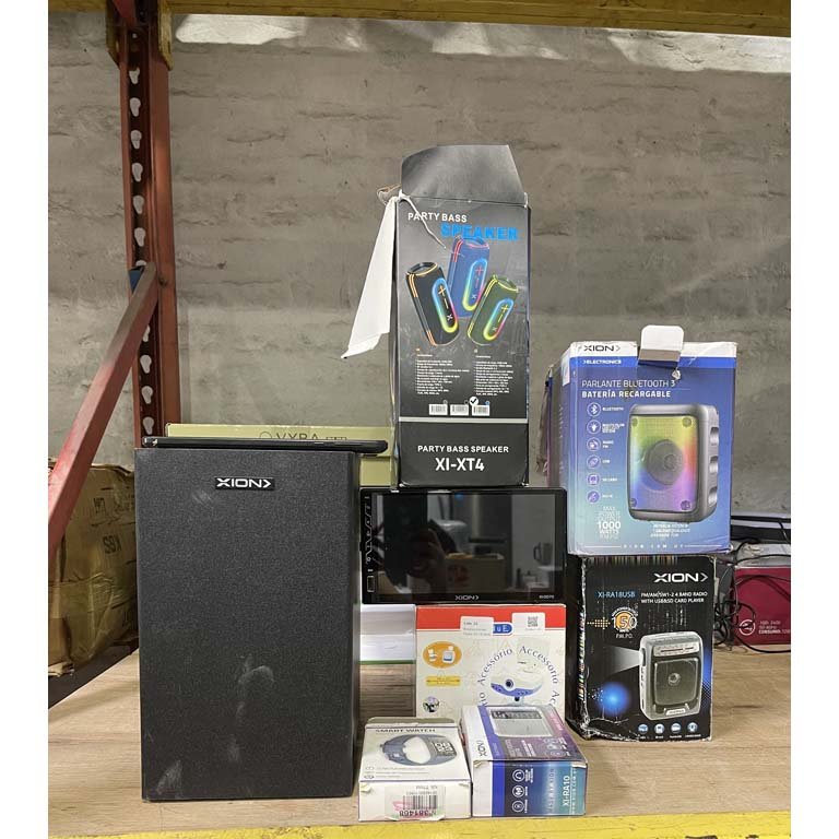 Lote de Electrónicos: Radios, Parlantes Bluetooth y Smartwatch