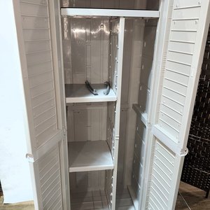 Armario Rimax de PVC para Exterior/Interior con Estantes y Divisiones - imagen 6