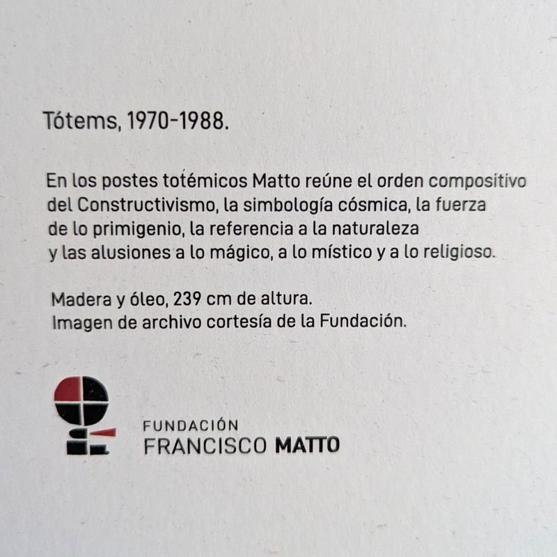 Esculturas de Francisco Matto, Totems 1970-1988 - imagen 4