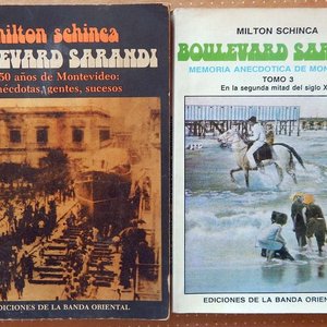 Lote siguiente: Dos Libros: Boulevard Sarandí de Milton Schinca, Montevideo