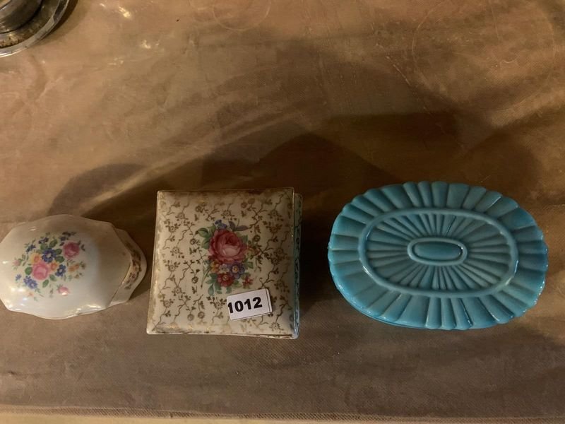Lotes de alhajeros antiguos de porcelana y cerámica - imagen 7
