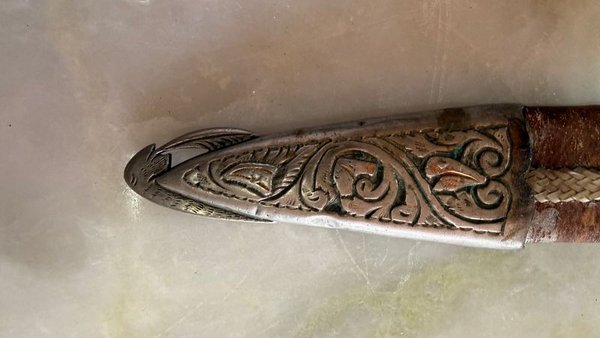 Vaina de cuero con puntera de plata - Accesorios para Vehículos - imagen 2